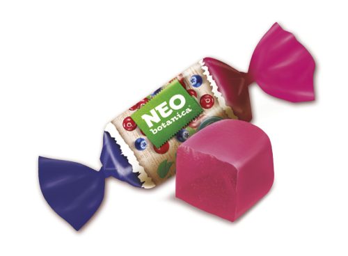 UNICONF Neo Botanica STEVIA, erdei gyümölcsös zseléscukor, 72g