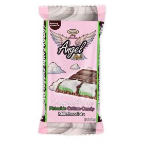   Hashtag Schmeckt Angel Style Tejcsokoládé pisztáciakrém és vattacukor töltelékkel 100g 