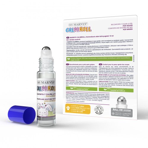 MARNYS CALMIROLL BŐRNYUGTATÓ ÉS HŰSÍTŐ ROLL-ON ZÚZÓDÁSOK UTÁN, 10ML, ROLL ON (GOLYÓS ÜVEG) KISZERELÉSSEL, KÜLSŐLEGES HASZNÁLATRA