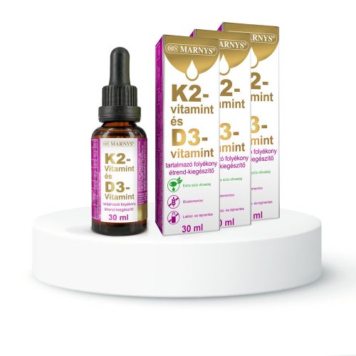 MARNYS A csontrendszer barátja K2 + D3 trió vitamincsomag