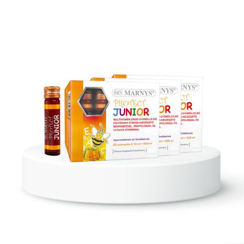 MARNYS Immunturbó minihősöknek Protect Junior tró vitamincsomag